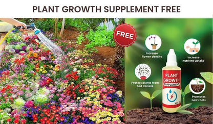 Buy Varieties of Flower Seeds (Pack of 100) And Get Plant Growth Supplement Free.