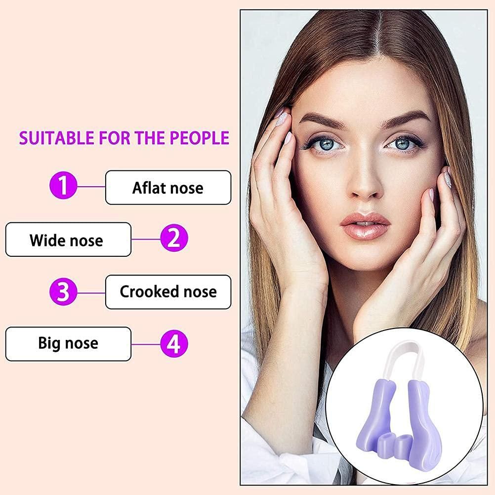 Magic Nose Shaper Clip Nose Lifting Shaper Shaping Bridge Nose Straightener Silicone Nose Slimmer No Painful Hurt Beauty Tools